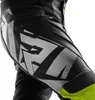 Rebelhorn Inferno  Motorrad Lederhose, schwarz/weiß/gelb, Produktbild-Vorschau 3