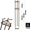 KADAX Baumstütze 195 cm aus robustem Holz, Baumpfahl zur Produktbild-Vorschau 3