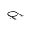 Delock M12 Kabel A-kodiert 8 Pin Buchse zu RJ45 Stecker mit Produktbild-Vorschau 2