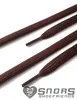 SNORS Schnürsenkel flach - DUNKELBRAUN - 6mm - 240cm Produktbild-Vorschau 2