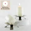 HOFER Stumpenkerzen Set 50 x 80 mm - 10 Stück - elfenbein, Produktbild-Vorschau 3