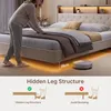 Čalouněná postel BEALIFE 160 × 200 cm s roštem | Tichá Náhled obrázku produktu 4