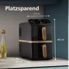 Philips Airfryer Serie 4000 mit zwei vertikalen Körben Produktbild-Vorschau 9