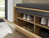 Garderobe Set 3-teilig "Center" in Evoke Eiche und grau Produktbild-Vorschau 3