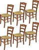 t m c s Tommychairs - Lot de 6 chaises CUORE pour la Voir les images du produit 1