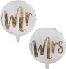 Oblique Unique Folien Luftballons Mr. und Mrs. Produktbild-Vorschau 1