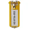 DURABLE Schlüsselanhänger Key Clip 6 Stück gelb Náhľad obrázku produktu 3