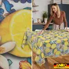 Tischdecke 3.0 Azulejos Zitrone Spanien Gelb 220x140cm Band Produktbild-Vorschau 3