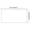 vidaXL Store vertical Blanc 140x270 cm Tissu Oxford Voir les images du produit 6