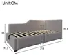 MODFU Schlafsofas Polsterbett 90 x 200 cm mit hydraulischem Produktbild-Vorschau 7