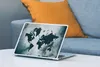 MuchoWow® Laptop Aufkleber Sticker Cover Weltkarte - Farbe Produktbild-Vorschau 4