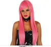 Deluxe Langhaar Perücke Glamourgirl pink für Damen Produktbild-Vorschau 5