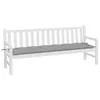 Gartenbank-Auflage Grau 200x50x7 cm Oxford-Gewebe Produktbild-Vorschau 3