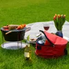 Faltbarer BBQ Grill mit Kühltasche - Ø 28cm Holzkohlegrill Produktbild-Vorschau 9
