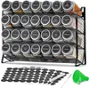 28er Set 4-stufiges Metall Gewürzregal Stehend mit 28 Produktbild-Vorschau 1