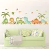 2er Set BRUP Dinosaurier & Blätter Wandsticker – Bunte, Produktbild-Vorschau 3