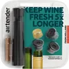 Airtender Wine Vacuum Blister Pack (schwarz, 3 Nanostopper, Náhled obrázku produktu 1