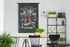 MuchoWow® Wandteppich Wandbehang Vintage - Totenkopf - Produktbild-Vorschau 2