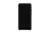 A black smartphone with a black screen is shown against a white background. Produktbild-Vorschau