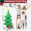 LARS360, dmuchany choinka o wysokości 150 cm, z pudełkami Podgląd zdjęcia produktu 9