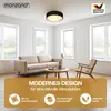 Plafonnier moderne 40W rond 38 cm 2 flammes E27 lampe en Voir les images du produit 5