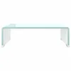 vidaXL TV-Aufsatz/Monitorerhöhung Glas Grün 40x25x11 cm Produktbild-Vorschau 3