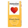 MASCULAN Ribbed & Dotted 10 St. Produktbild-Vorschau 1
