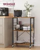 Mobilný pomocný kuchynský stôl LOFT 89 cm Náhľad obrázku produktu 11