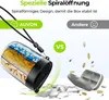 AUVON Tablettenbox 7 Tage Rund Pillendose mit Großen Produktbild-Vorschau 6