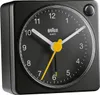 A close-up, studio shot of a black Braun alarm clock. Anteprima dell’immagine prodotto