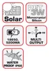 Braun Solar Panel 12V/9V/6V s Li-Ion akumulátorem 5200mAh Náhled obrázku produktu 4