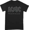 AC/DC - "Back In Black" T-shirt homme/femme unie BI107 (L) Voir les images du produit 1