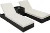 TecTake 401500, Černá, Hliník, Polyester Náhled obrázku produktu 1