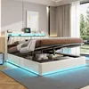 UnboxG Letto matrimoniale moderno in velluto 140x200 cm con Anteprima dell’immagine prodotto 6