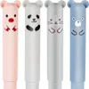 Four animal-themed pen caps lined up against a white background. Náhľad obrázku produktu