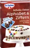Numeri e lettere dell'alfabeto di cioccolato Dr Oetker per Anteprima dell’immagine prodotto 2