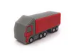 Onwomania LKW Lastwagen Auto Fahrzeug grau rot USB Stick in Produktbild-Vorschau 3