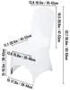 VEVOR 50 Stk. Polyester Und Elasthan Stuhlhussen Stretch Produktbild-Vorschau 6