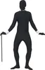 Czarny kostium karnawałowy Second Skin Full Body Costume Podgląd zdjęcia produktu 9