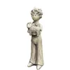 Schöne Figur Der kleine Prinz mit Schaf für den Garten zur Produktbild-Vorschau 1