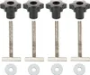 2x Schienen Scharnier Gasdruckdämpfer Flexboard Silber für Produktbild-Vorschau 10
