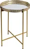 H&S Decoration | Tavolino - 36x36x47 cm - Oro - Metallo - Anteprima dell’immagine prodotto 1
