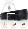LINDENMANN Ledergürtel Herren schwarz Produktbild-Vorschau
