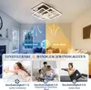 ZMH Deckenventilator LED Beleuchtung 6 Gang Produktbild-Vorschau 6