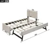 A diagram of a bed frame with dimensions indicated by numbers and lines. Anteprima dell’immagine prodotto