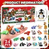 2026 3D-Druck Tiere Adventskalender, 24 Tage, 24 Produktbild-Vorschau 4