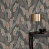 Erismann Vliestapete Floral anthrazit 10,05 x 0,53 m Produktbild-Vorschau 8