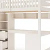 Flieks Patrová postel 90x200cm s psacím stolem a úložným Náhled obrázku produktu 8