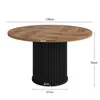 LITTLE TREE, tavolo da pranzo rotondo da 120 cm per 4-6 Anteprima dell’immagine prodotto 2