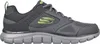 A side view of a gray Skechers athletic shoe. Anteprima dell’immagine prodotto